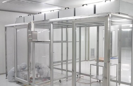 百級潔凈棚安裝方案,電路安裝要點