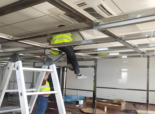 潔凈棚天花吊頂安裝 潔凈棚天花吊頂安裝
