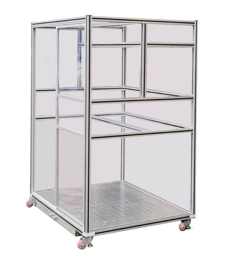 萬級鋁型材潔凈棚效果圖