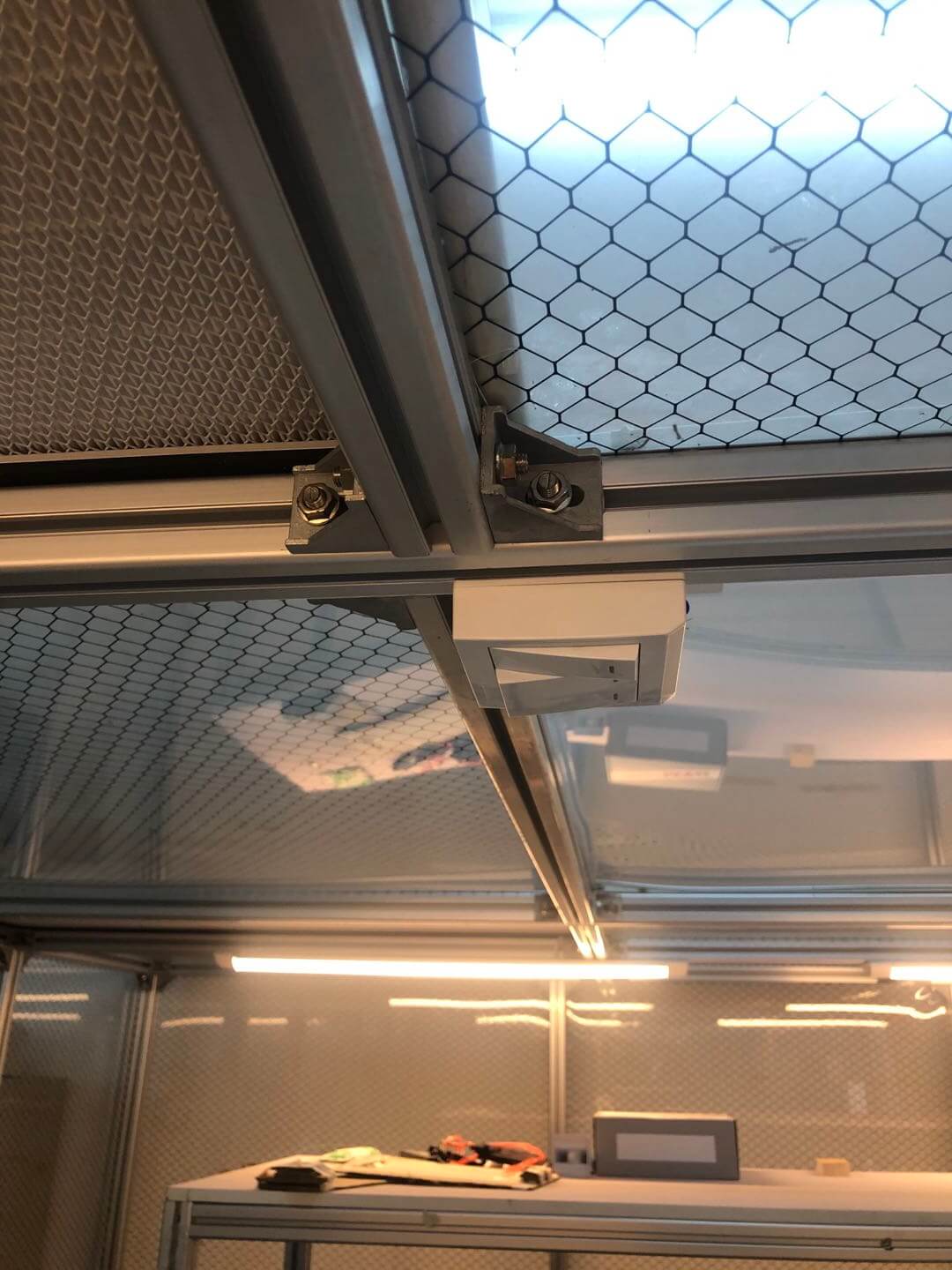 萬級鋁型材潔凈棚效果圖